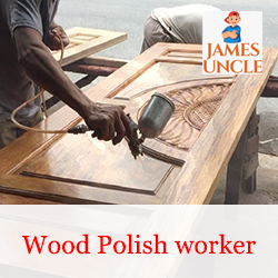 Wood Polish worker Mr. Kanai Das in Jalpaiguri